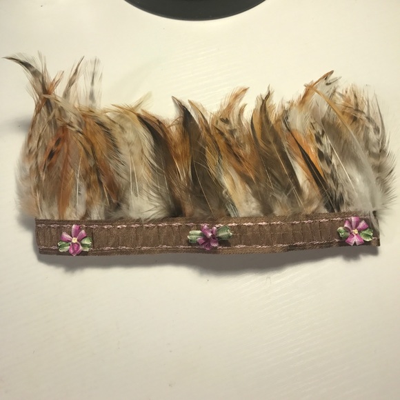 Anthropologie Oh Baby! Feather headband - Picture 3 of 4