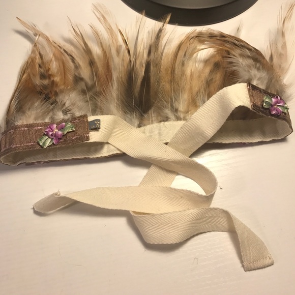 Anthropologie Oh Baby! Feather headband - Picture 4 of 4