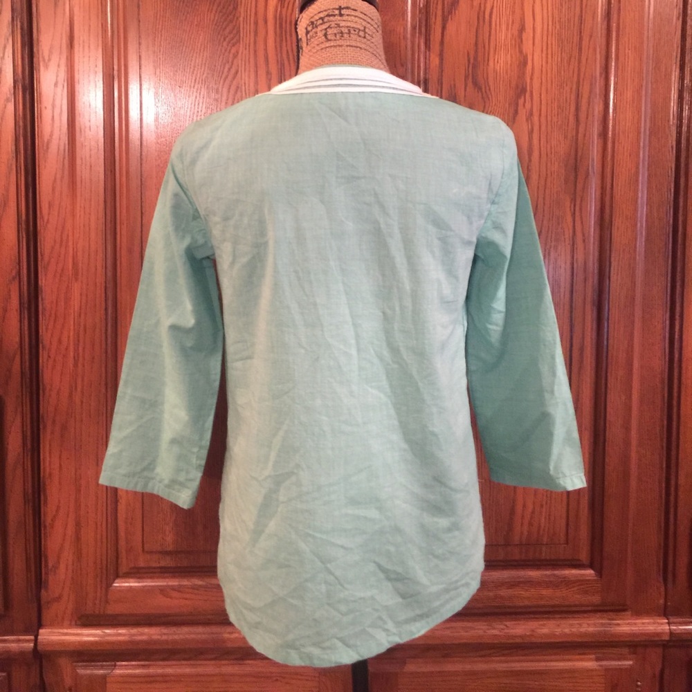 Talbots Ribbon Detailed Tunic - Picture 3 of 5