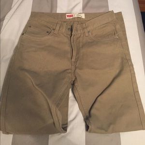 NWOT Levi's 505 Khaki Jeans