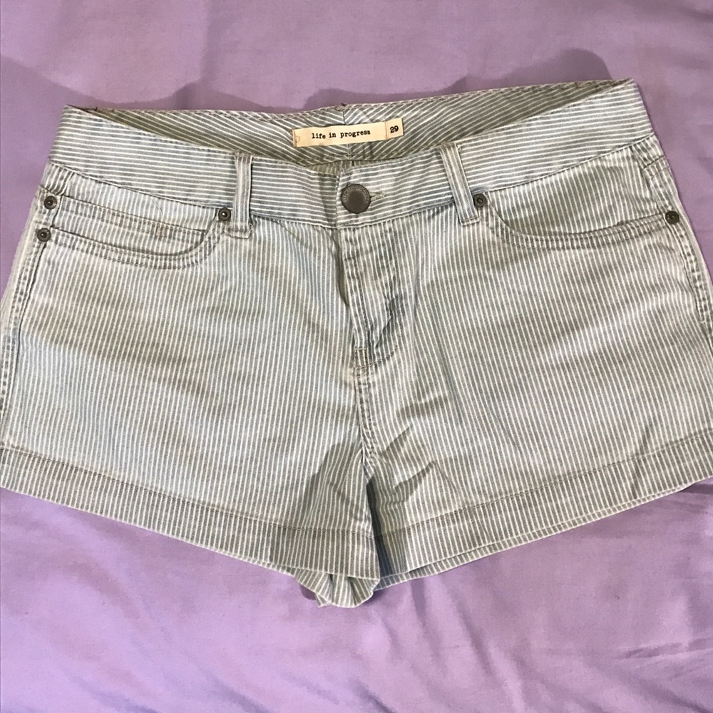 Striped shorts