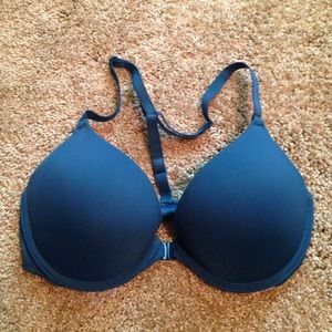 Blue-Green Victoria's Secret Bra, size 32D.