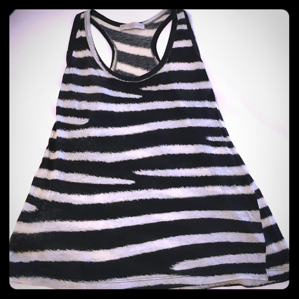 Stella McCartney black/white tank