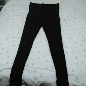 Mossimo Supply Co fold over black leggings