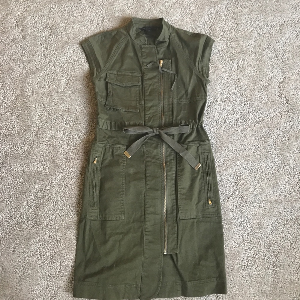 Marc by Marc Jacobs military zip dress size 8