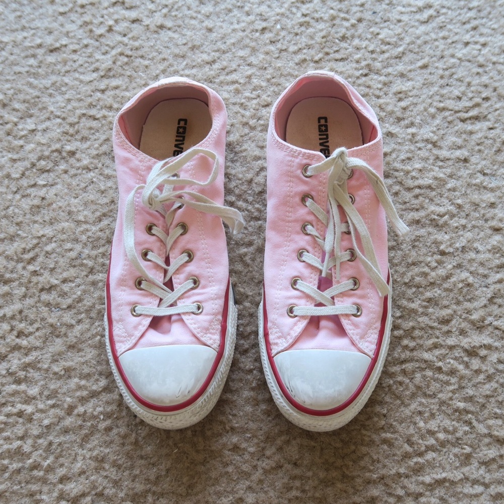 🎀 Pink Converse 🎀
