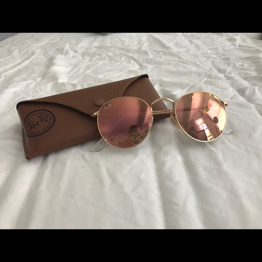 Ray-Ban Flash Round Sunglasses