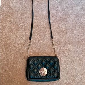 Kate Spade Black Quilted Crossbody