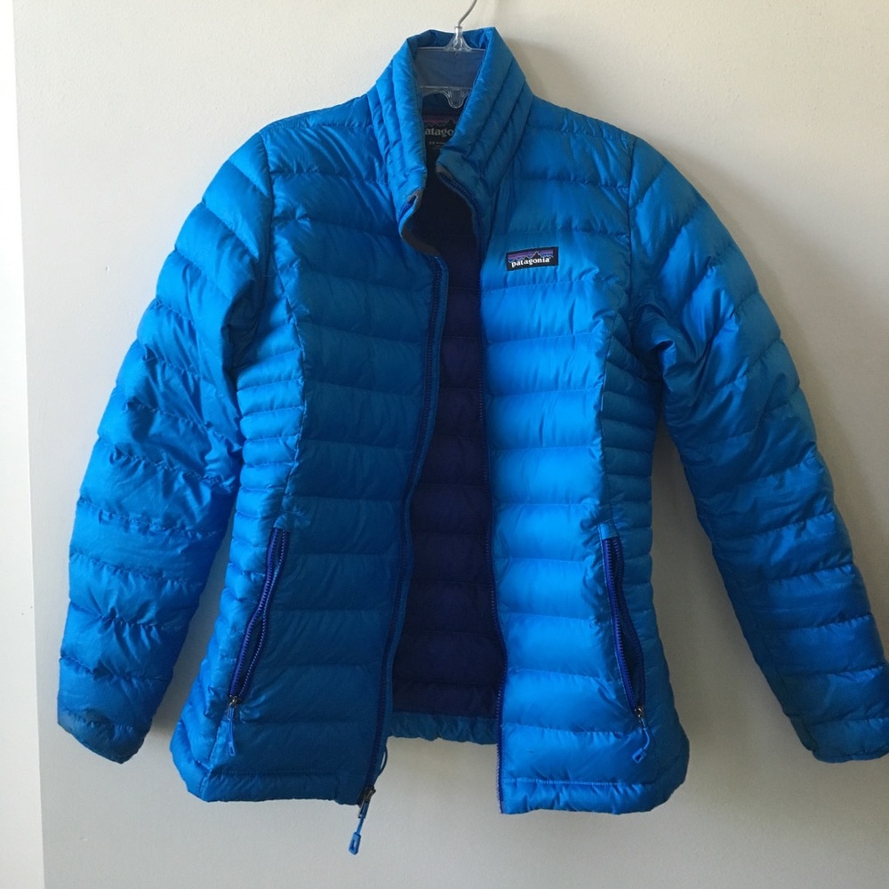 Women's Patagonia Blue Winter Coat