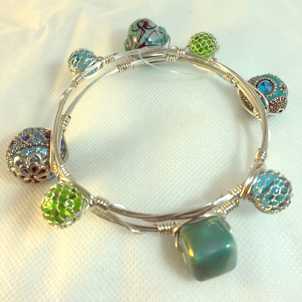 Dazzle Wire Bracelets