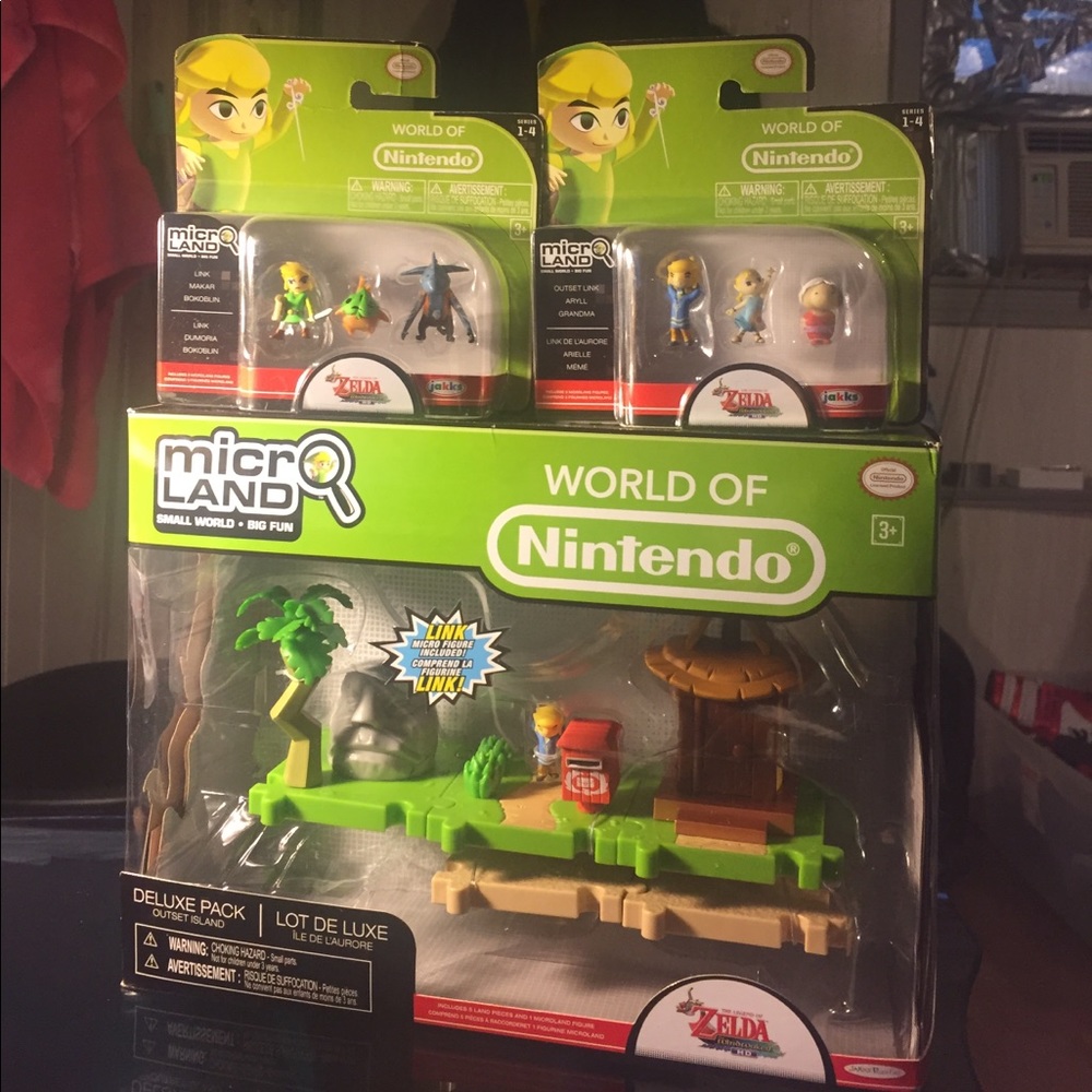 Legend of Zelda Micro land set