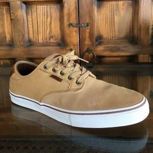 Vans Chima Ferguson Tan Suede/Leather Shoes Size11