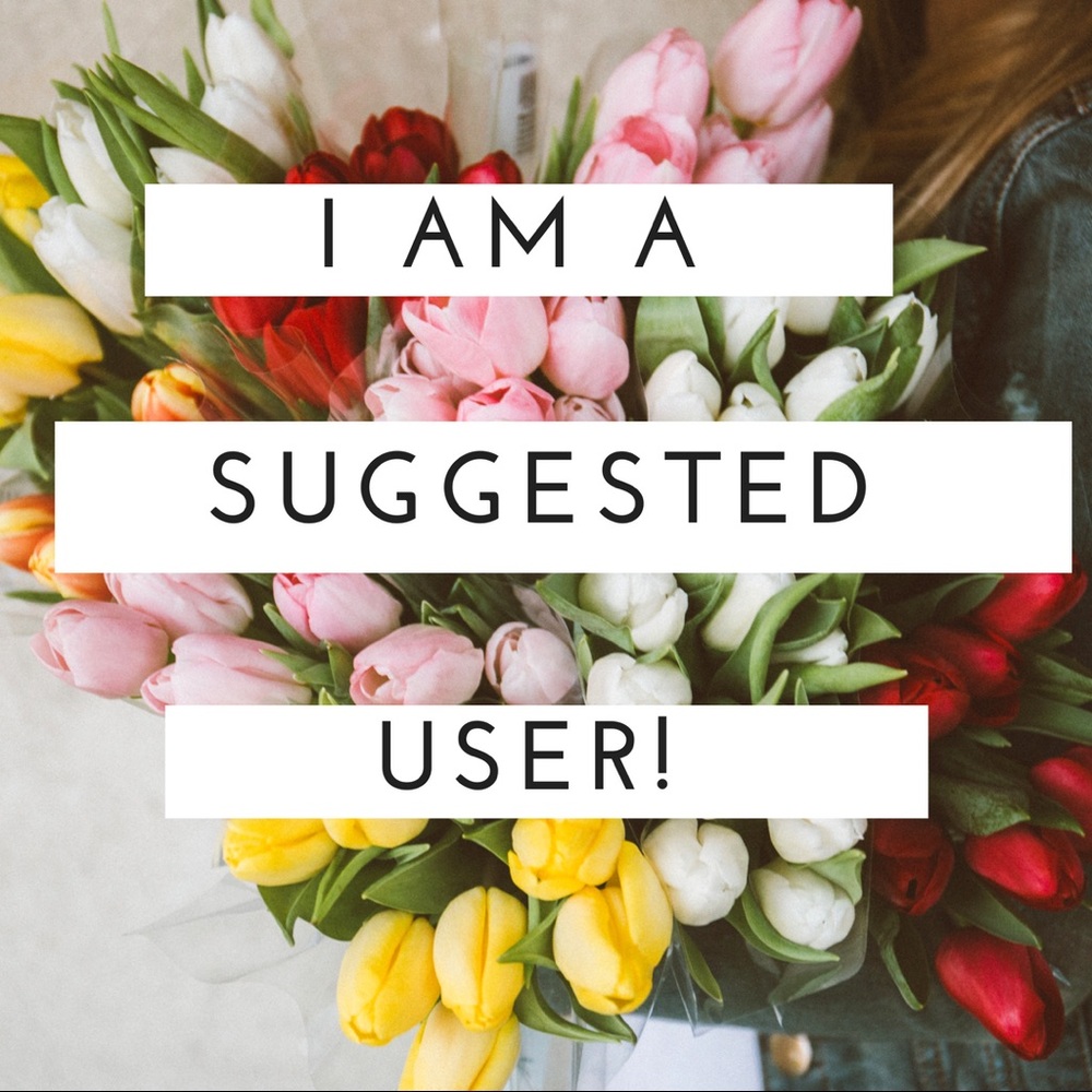 ⭐️⭐️ I'm a suggested user! ⭐️⭐️