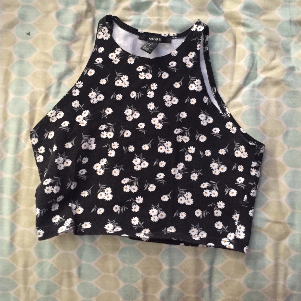 Daisy crop top