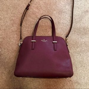 Kate Spade 'Mulled Wine' Satchel