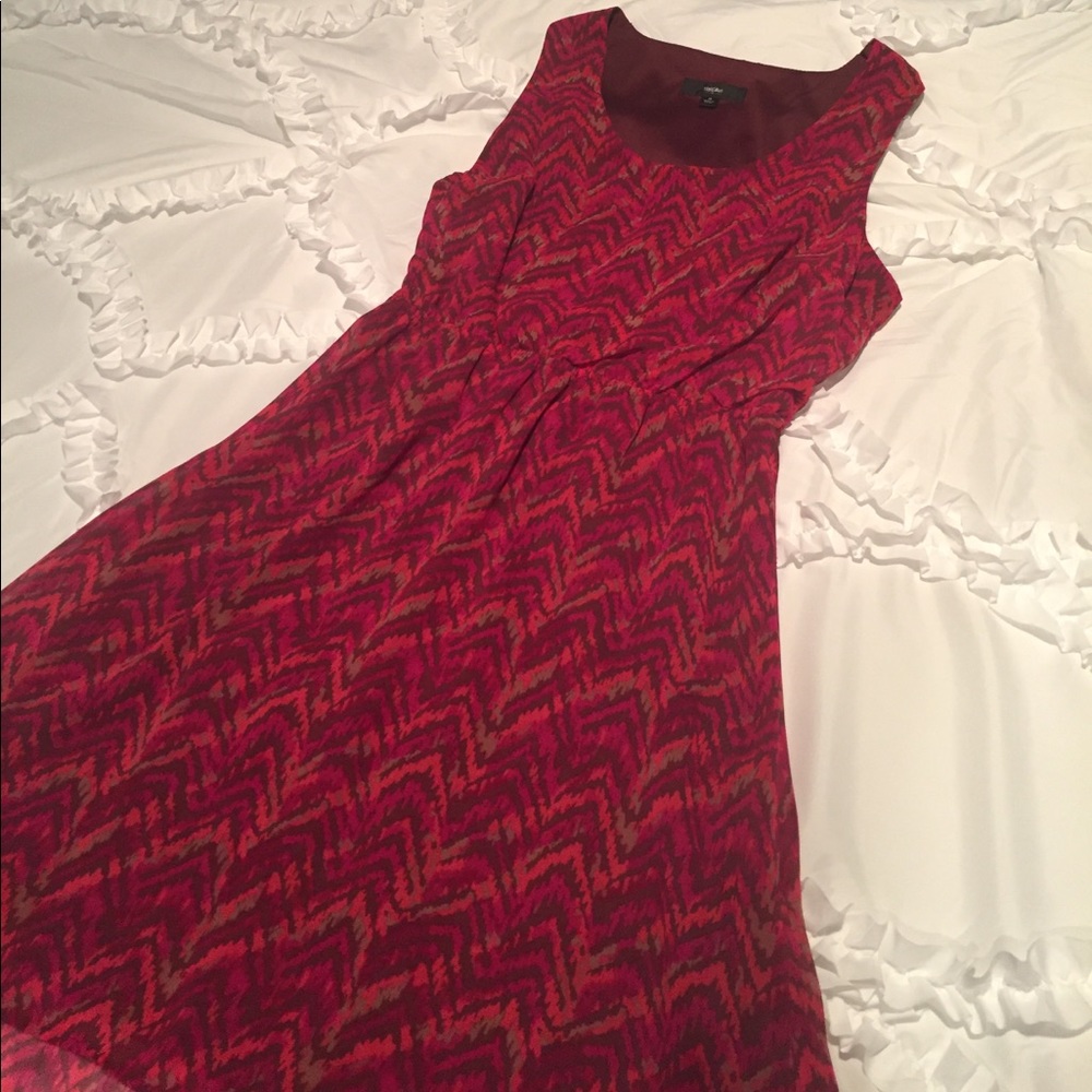 Mossimo Highlow Patterned Dress
