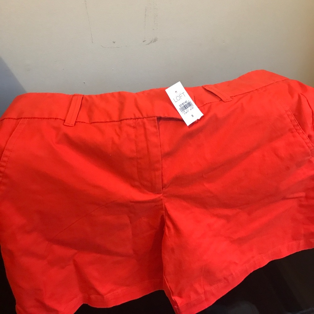 Red loft Rivera shorts. New with tag!