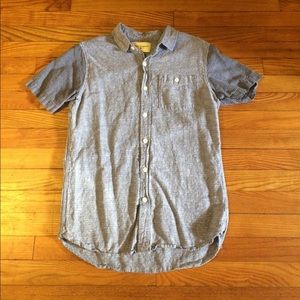 Modern Amusement Button Down T-shirt