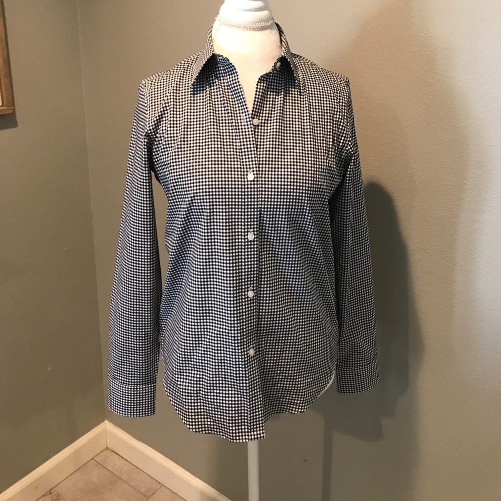 Chaps Gingham Button Down Shirt