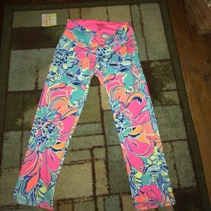 S Lilly Pulitzer yoga pants