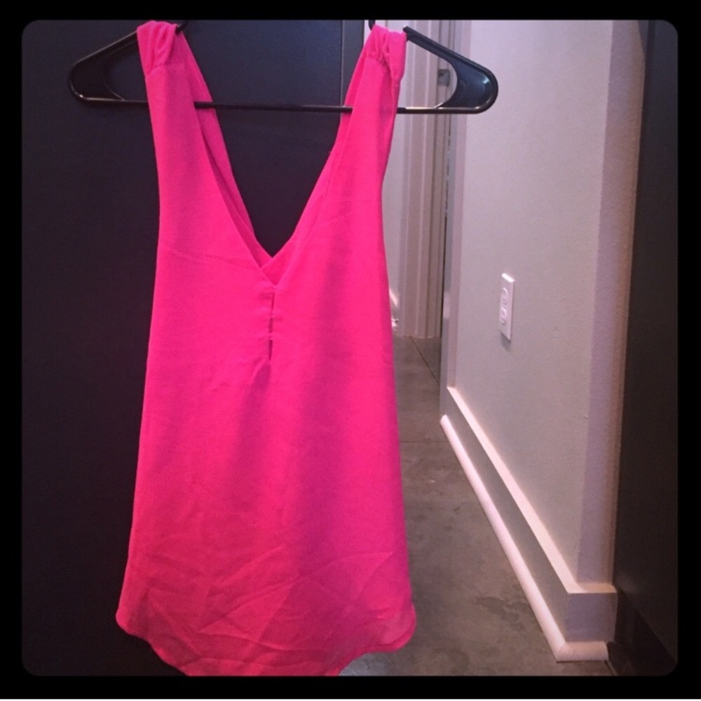 Barbie pink boutique top