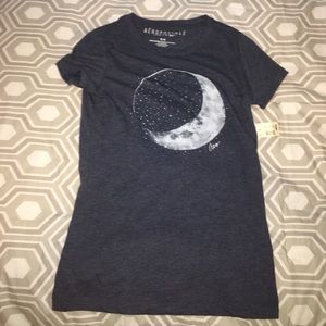 Aeropostale navy blue tee