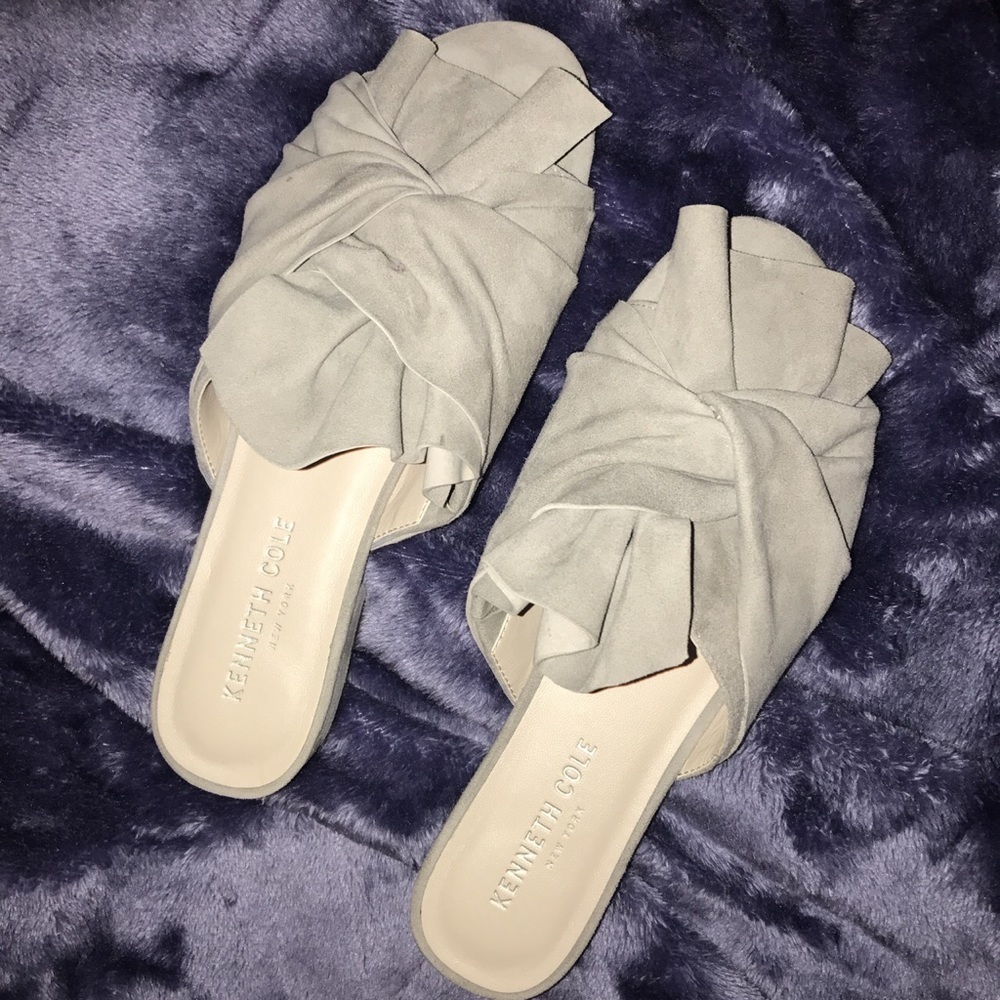 Kenneth Cole Suede Slides