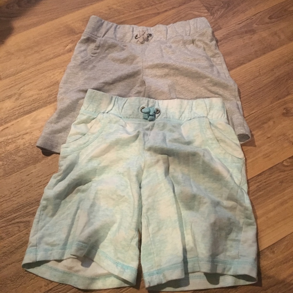 two pairs of shorts