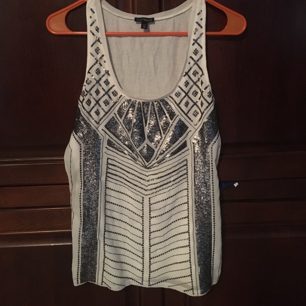 Gatsby sequin tank top