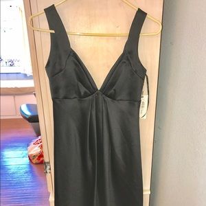 CC Silky LBD cocktail party dress NWT low back
