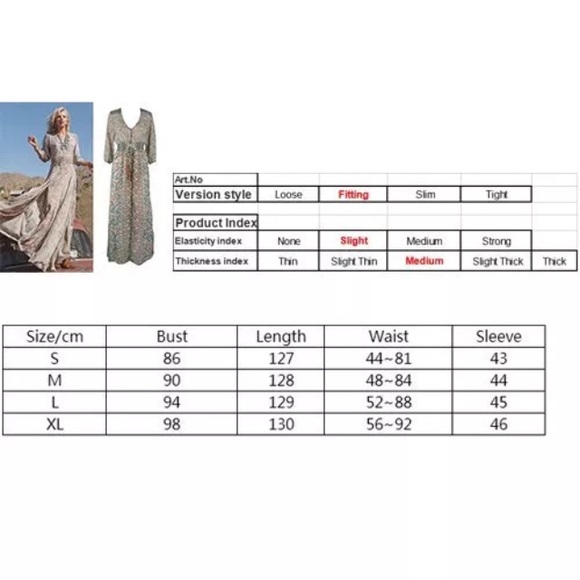 Gorgeous Sexy Bundle Boho Maxi Dress - Picture 2 of 6