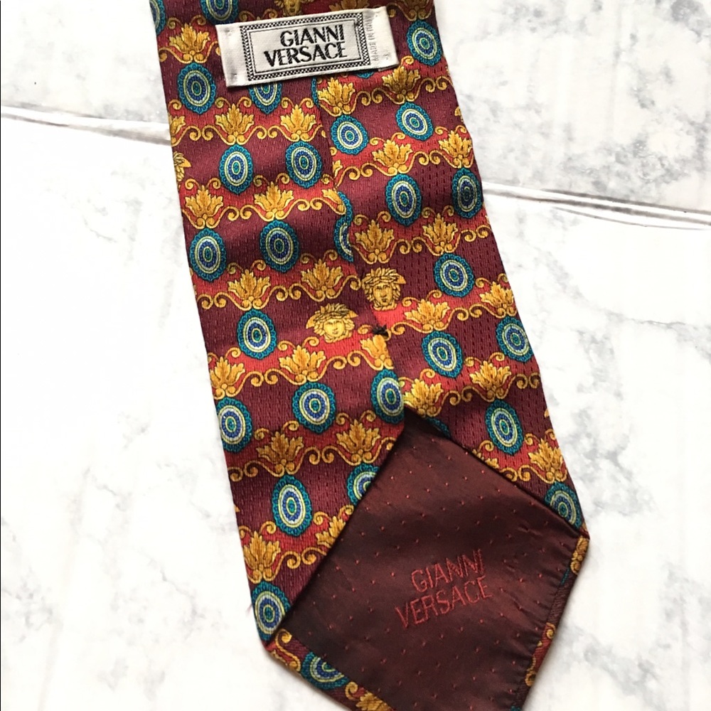 Men's Gianni Versace Silk Tie Vintage