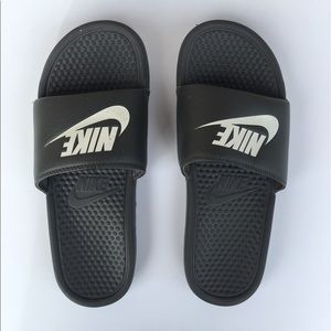 Nike Gray Slides