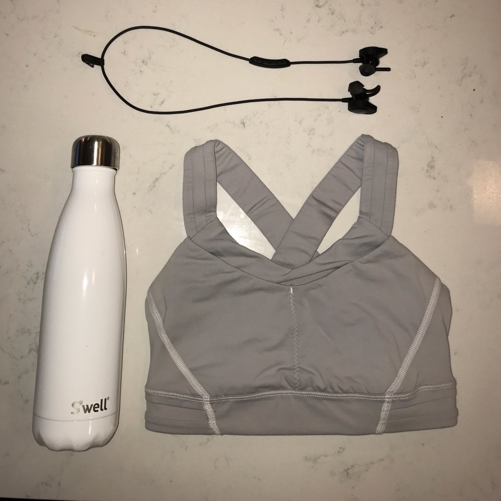 Sold -Lululemon sports bra with key/credit card