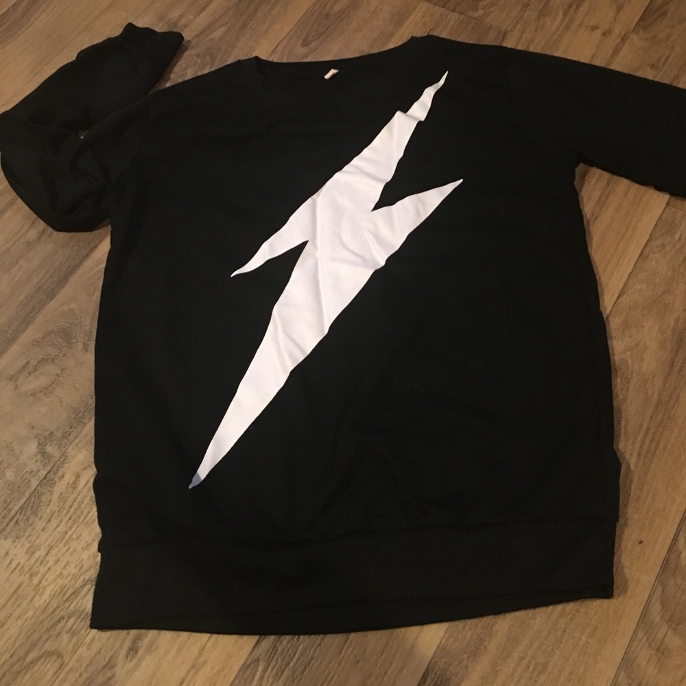 Lightning bolt sweater