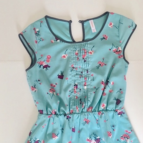 Xhileration Flowered Empire Waste Dress - Picture 3 of 5