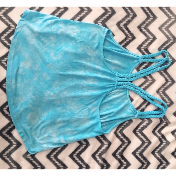 Mudd | Braided, tie-dye crop top - Picture 3 of 5