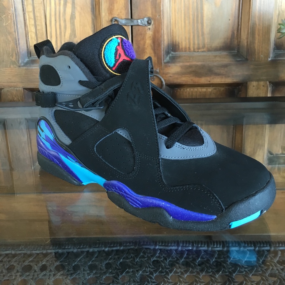 Air Jordan 8 Retro BG Boys Shoes Size 7y