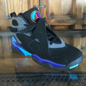 Air Jordan 8 Retro BG Boys Shoes Size 7y