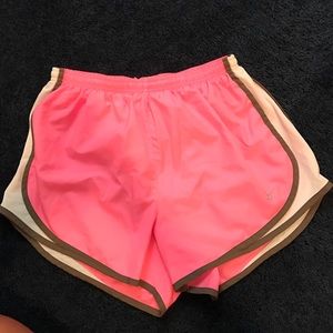 Pink Nike shorts