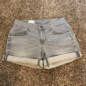 Gray Boyfriend Shorts from Gap
