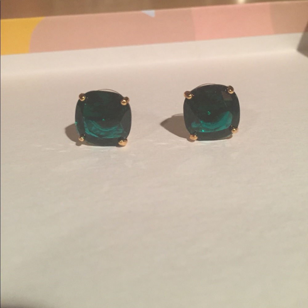 Kate Spade Emerald Earrings AUTHENTIC