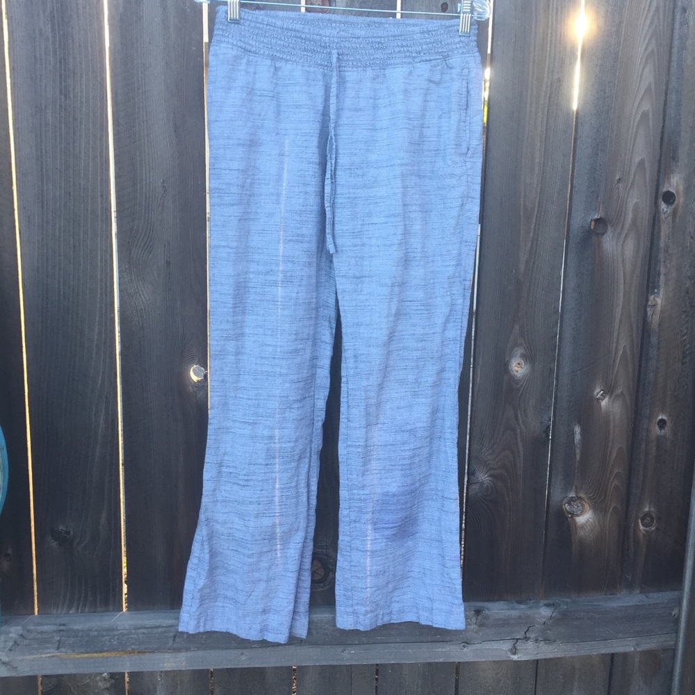 RIP CURL GREY COTTON PANTS SZ M