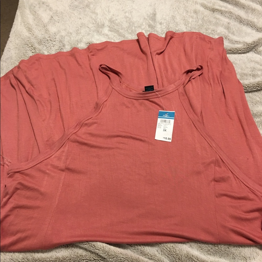 Plus size pink/rose dress