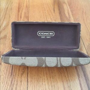 Coach eyeglasses or sunglasses hard case