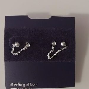 BRAND NEW DESIGNER STERLING SLIVER EARRINGS