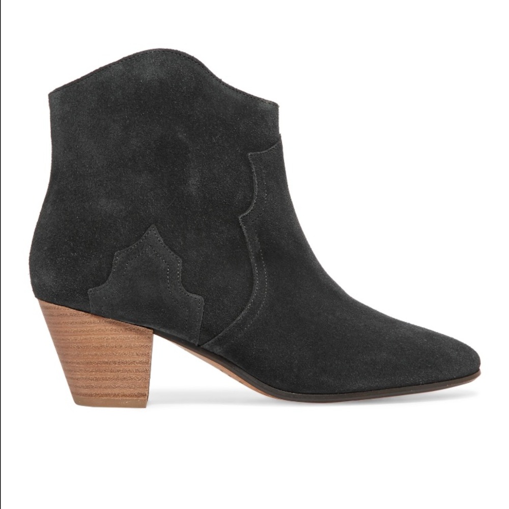 Isabel Marant dicker suede booties
