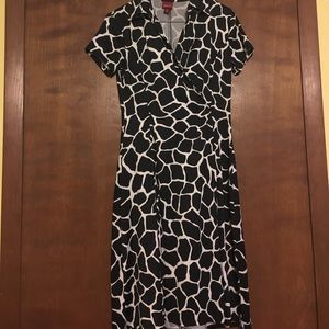 Merona Faux Wrap Print Dress