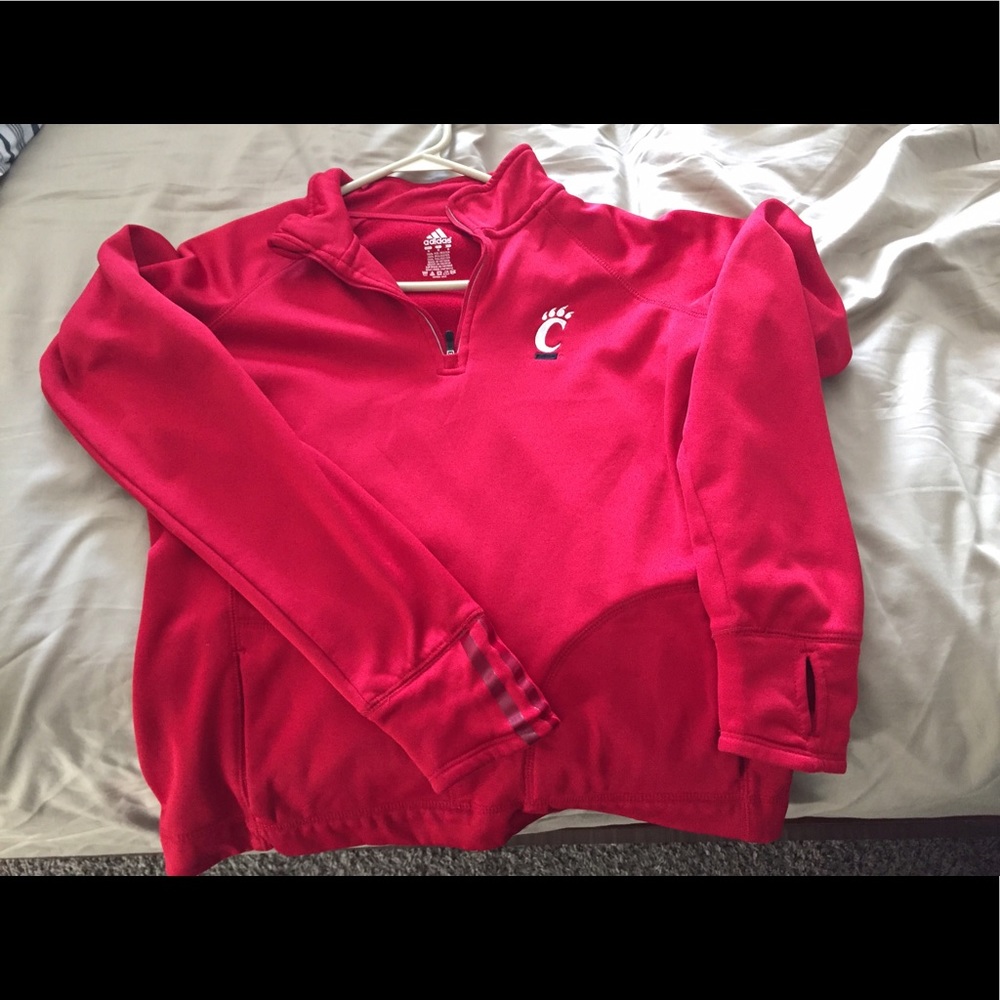 University of Cincinnati pull over ADIDAS