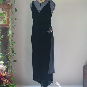 Black vintage style dress